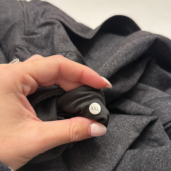 26. Lululemon Heather Black Sweatpants - Picture 6 of 7